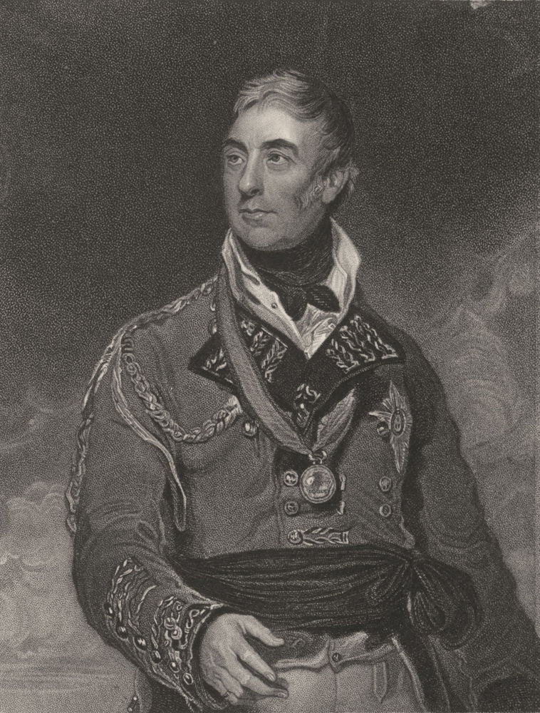 POLITICS. Lord Lynedoch c1840 old antique vintage print picture
